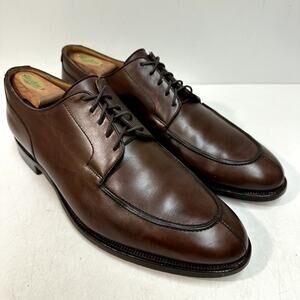 VGUC Crockett & Jones x Brooks Brothers Brown Split Toe Made in England US 12 D